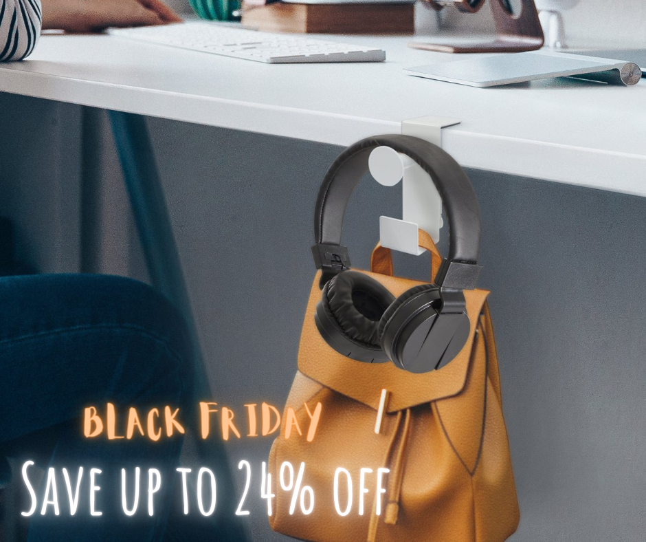 Black Friday Salg Hodetelefonhenger